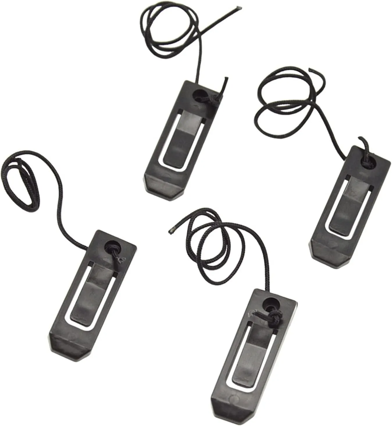 4 PCS Sup Split Surfer Paddle Board Fin Clip Water Separator Water Ski Board Fish Fin Clip Buckle Paddleboard Surfboard Tail Clip