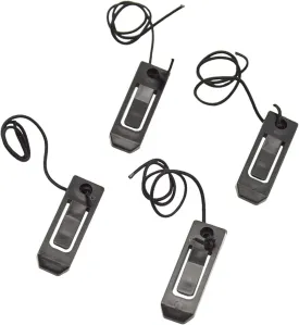 4 PCS Sup Split Surfer Paddle Board Fin Clip Water Separator Water Ski Board Fish Fin Clip Buckle Paddleboard Surfboard Tail Clip