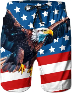 Ahegao Men's Swim Trunks Quick Dry 3D Printed Beach Board Shorts with Pockets Cool Mesh Lining Bathing Suits