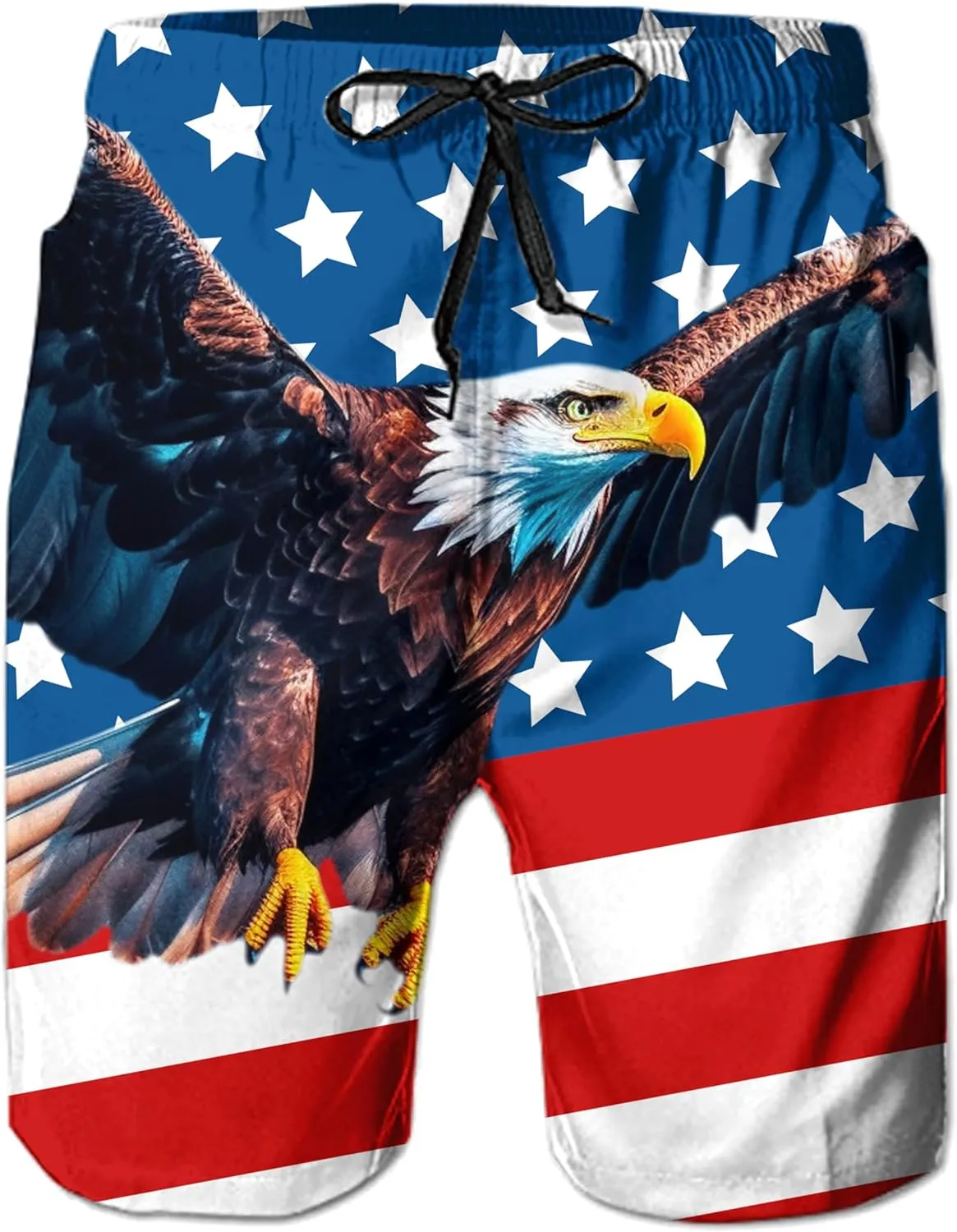 Ahegao Men's Swim Trunks Quick Dry 3D Printed Beach Board Shorts with Pockets Cool Mesh Lining Bathing Suits
