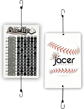 Baseball or Softball Line Up Board