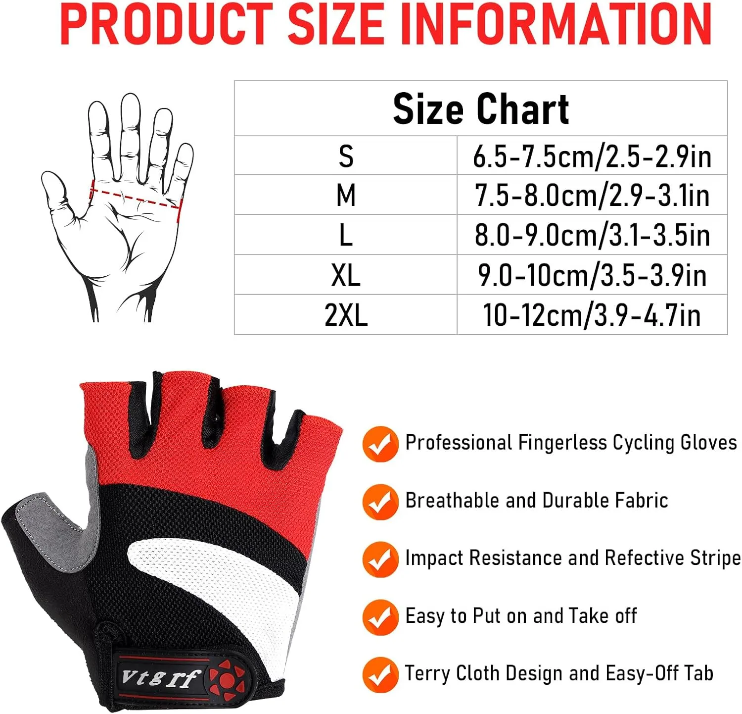 Cycling Gloves for Men and Women, Bike and MTB Gloves with Fingerless Options