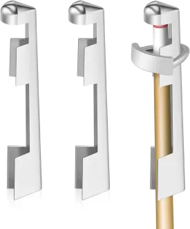 Funrous 3 Pieces Billiard Cue Clamp Pool Sticks Tip Clamp Stainless Steel Cue Stick Tip Repair Kit for Billiard Table Tips Replacement kit Accessories