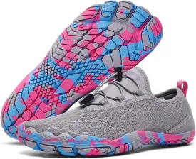 HIITAVE Beach Shoes Women Aqua Shoes Wide Toe Box Water Shoes
