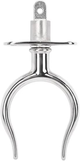 Lifeboat Rowing Boat Paddle Fork 316 Stainless Steel Fixed Rod for Boats Raft Accessories