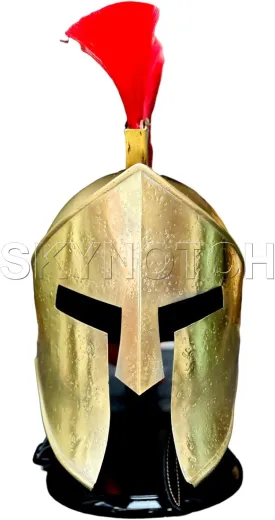Medieval Great King Spartan Warrior Helmet Greek Spartan Helmet/Roman Helmet/Larp Costume/Adult Outift/Halloween Cosplay Gift Item