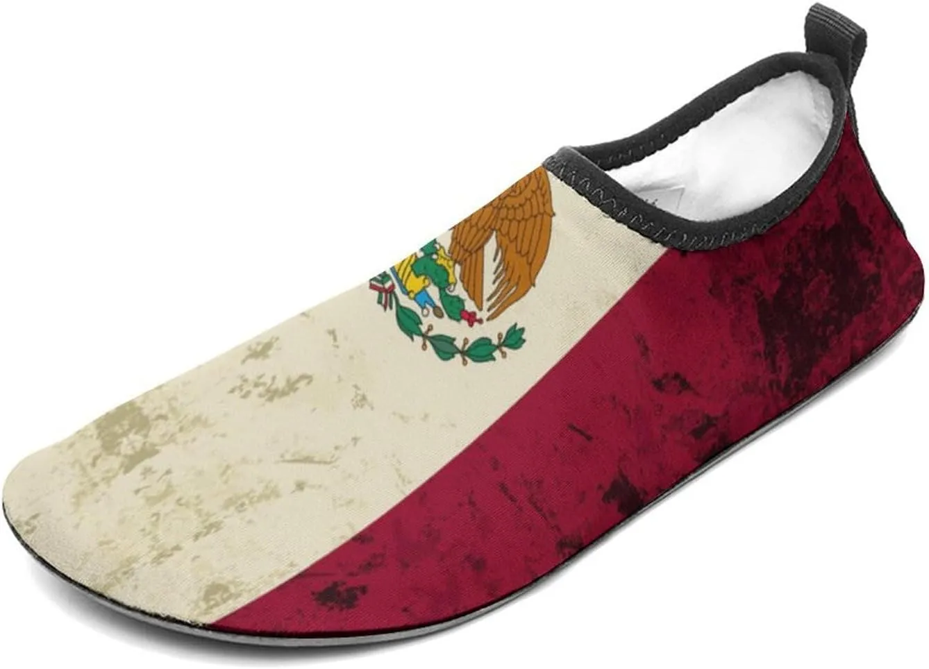 Mexico Flag Mexican Man Woman Water Shoes Quick Dry Barefoot Shoe Beach Surfing Swim Pool Yoga Sock