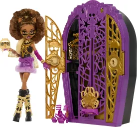 Monster High Skulltimate Secrets Doll and Accessories Set, Hauntlywood Mysteries Clawdeen Wolf with Reveal Closet & 19  Glam Surprises Like Doll Clothes