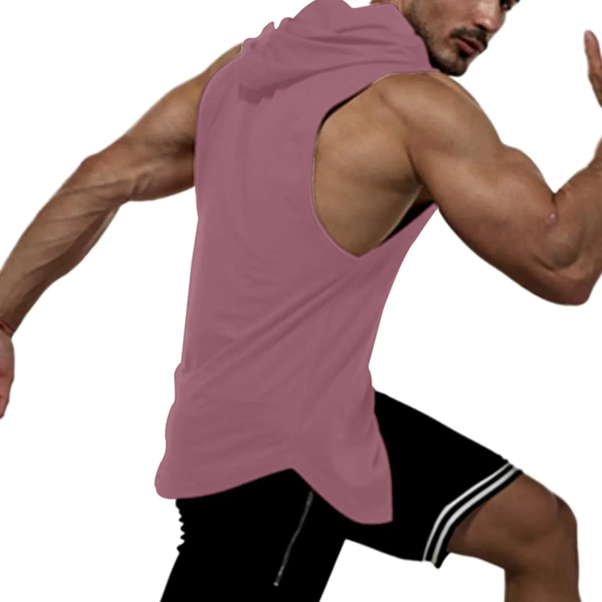 Muscle Killer 1 or 3 Pack Men's Workout Hooded Tank Tops Bodybuilding Muscle Cut Off T Shirt Sleeveless Gym Hoodies