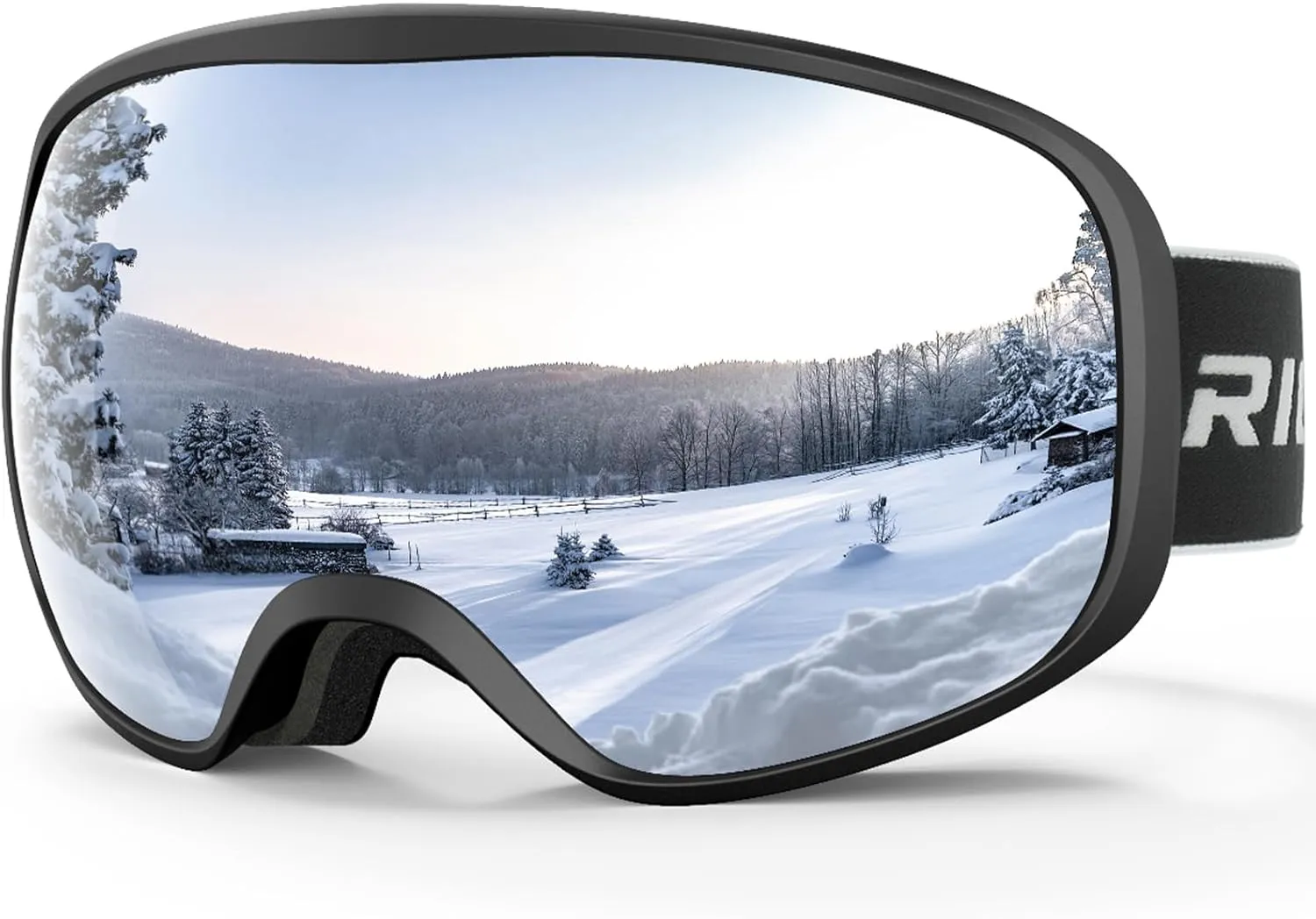 Ski Goggles Snowboard Goggles for Men Women Adults Youth,Over Glasses OTG/100% UV Protection/Anti-fog/Wide Vision