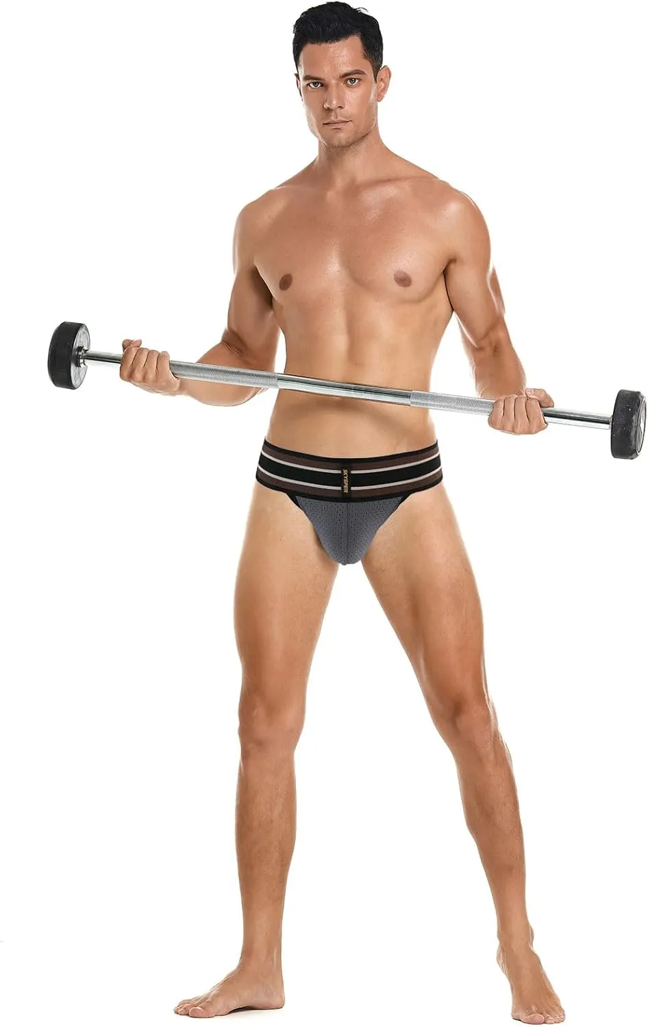 SKYSPER Jockstrap Athletic Supporters for Men Jock Strap Male Underwear Men's Thong Jockstrap Underwear