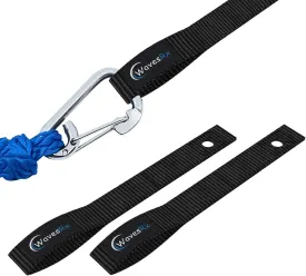 Soft Loops Jet Ski Cleats | Secure Loop Straps for Attaching Docking Bumpers, Fenders, Anchoring Line, Bungee & Dock Rope to your Jetski | Must-Have PWC Accessory for Your Waverunner or Seadoo