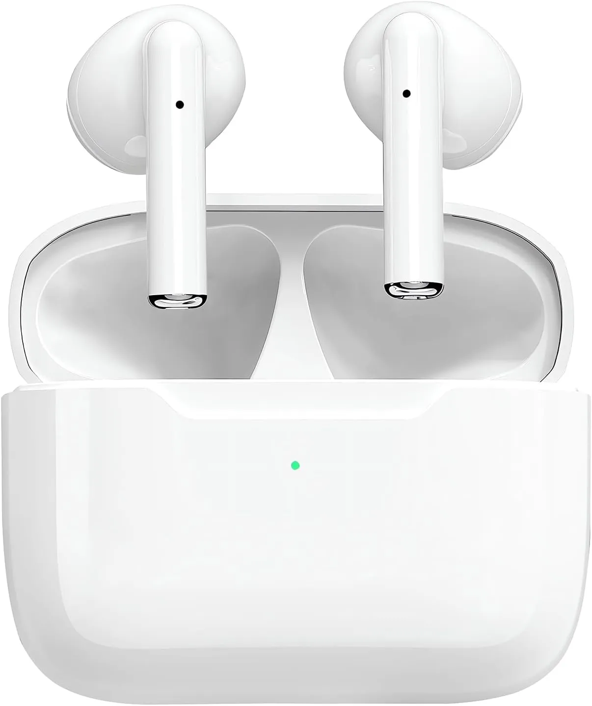 Wireless Earbuds Bluetooth 5.4 Headphones Bass Stereo Wireless Earphones with 4 ENC Noise Cancelling Mic HiFi Stereo IPX8 Waterproof 48H Playtime In-Ear Bluetooth Ear buds for iPhone/iOS/Android Phone
