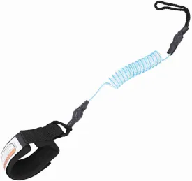ZJchao Paddle Board Accessories, Surfboard Leash Leash Premium Stand Up Paddle Board Leg Rope Paddleboard Accessory Stand Up 5mm Coiled Spring Leg Foot Rope Surfing